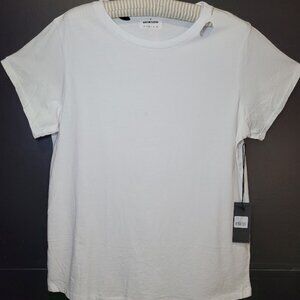 NWT Man X One Teaspoon Distressed White Tee Sz M